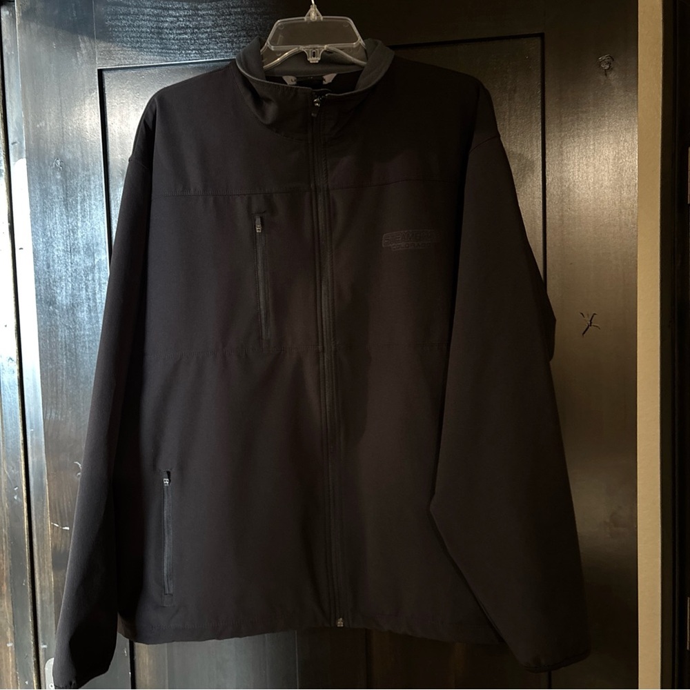 Level Wear Mens Black Full Zip Jacket Size Large Long Sleeve Steamboat Colorado